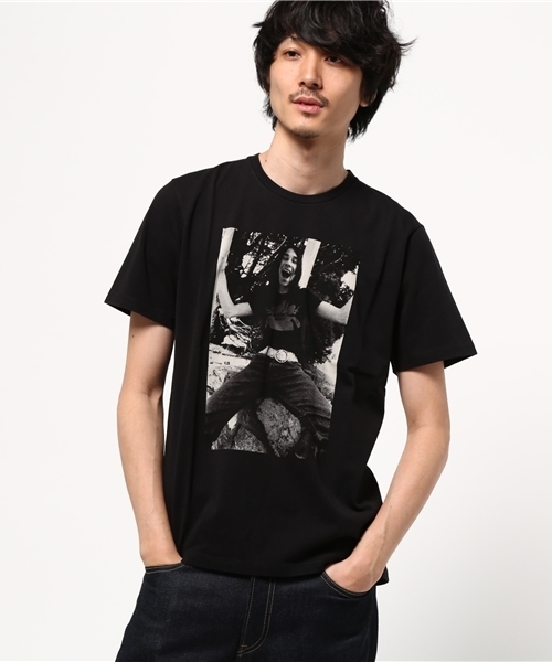 HYSTERIC GLAMOUR（ヒステリックグラマー）の「PS/BOBBY 1992 pt T-SH（Tシャツ/カットソー・メンズ・ホワイト/ブラック・LARGE/MEDIUM/SMALL）」の12枚目の写真