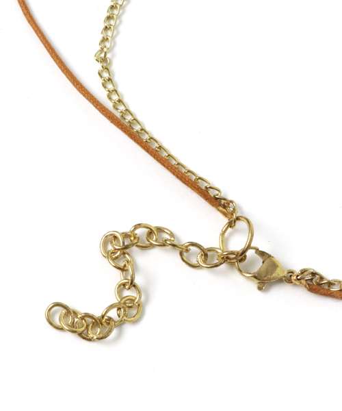 チャイハネ（チャイハネ）の「【チャイハネ】フェザードリームキャッチャーネックレス（ネックレス・レディース・ホワイト/グリーン/ブラウン・FREE）」の7枚目の写真