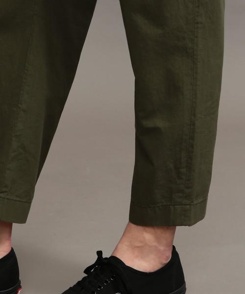 BEAUTY&YOUTH UNITED ARROWS（ビューティーアンドユースユナイテッドアローズ）の「BY ガーメントダイ スノーコットン アンクルパンツ ◆（その他パンツ・メンズ・オリーブ/ネイビー・LARGE/SMALL/X-LARGE/MEDIUM）」の5枚目の写真