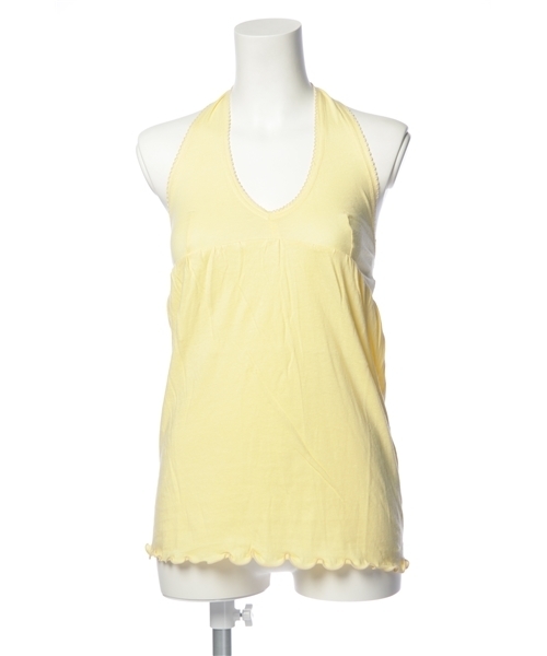 Kastane（カスタネ）の「ピコホルター（タンクトップ・レディース・ピンク/レッド/イエロー/ライトグレー/ダークブルー・FREE）」の4枚目の写真