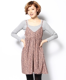 mystic | 花柄レーヨンタッチキャミOP(ワンピース)