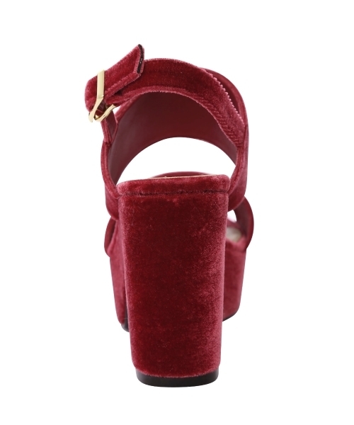 dazzlin（ダズリン）の「ベロアスクエアトゥサンダル（サンダル・レディース・ピンク/ブラウン/ブラック・LARGE/MEDIUM）」の11枚目の写真