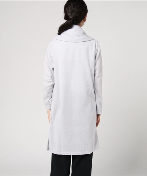 GeeRA(ジーラ)の「巻き方自在!!ストール付ロングコーディガン(その他アウター・レディース・ネイビー/ライトグレー/ブラック/モカ・X-LARGE/MEDIUM/SMALL/LARGE)」の8枚目の写真