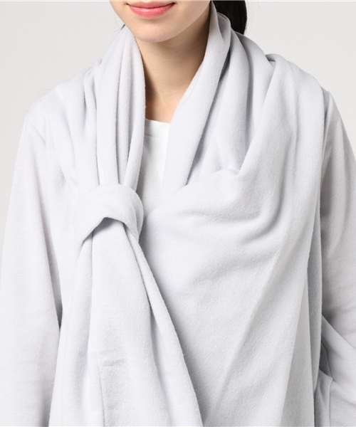 GeeRA(ジーラ)の「巻き方自在!!ストール付ロングコーディガン(その他アウター・レディース・ネイビー/ライトグレー/ブラック/モカ・X-LARGE/MEDIUM/SMALL/LARGE)」の10枚目の写真