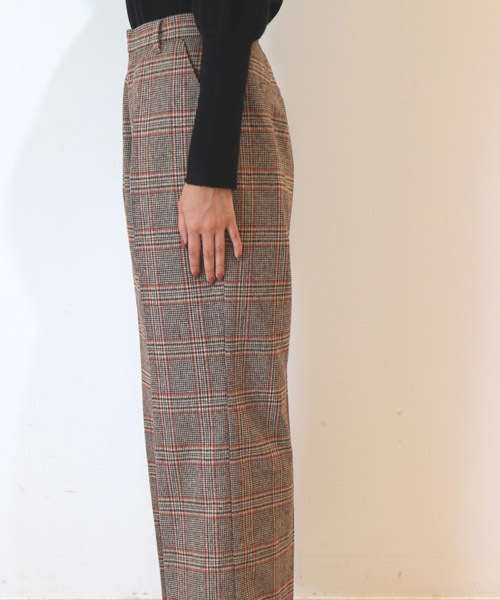 FREE'S MART（フリーズマート）の「グレンチェックワイドパンツ（その他パンツ・レディース・グレー系その他/ベージュ系その他・SMALL/MEDIUM）」の18枚目の写真