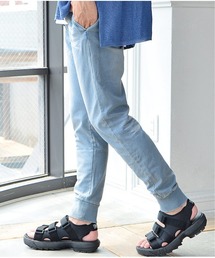 MinoriTY | カットデニムジョガーパンツ スウェットパンツ【セットアップ対象アイテムあり：25244701】(スウェットパンツ)