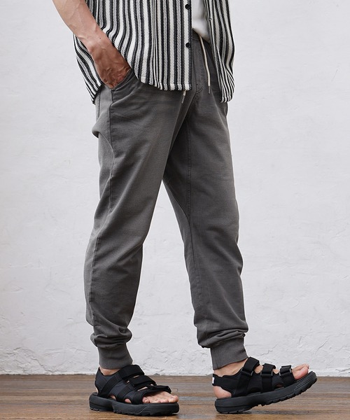 MinoriTY（マイノリティ）の「【MinoriTY】スウェットパンツ ジョガーパンツ メンズ デニムライク 無地（スウェットパンツ・メンズ・ブラック/グレー/インディゴブルー/ブルー/ライトブルー/ブルー系その他/ライトブラック・S/M/L/XL/XXL）」の22枚目の写真