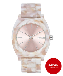 NIXON | THE TIME TELLER ACETATE NA3272944-00 ROSE GOLD/SEASHELL(アナログ腕時計)