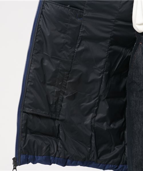 NIKE（ナイキ）の「ダウンコート ﾅｲｷ ｳｨﾒﾝｽﾞ ﾌｨﾙ ﾀﾞｳﾝ ﾊﾟｰｶｰ 854861429（ダウンジャケット/コート・レディース・ネイビー/ブラック・LL/M/L）」の5枚目の写真