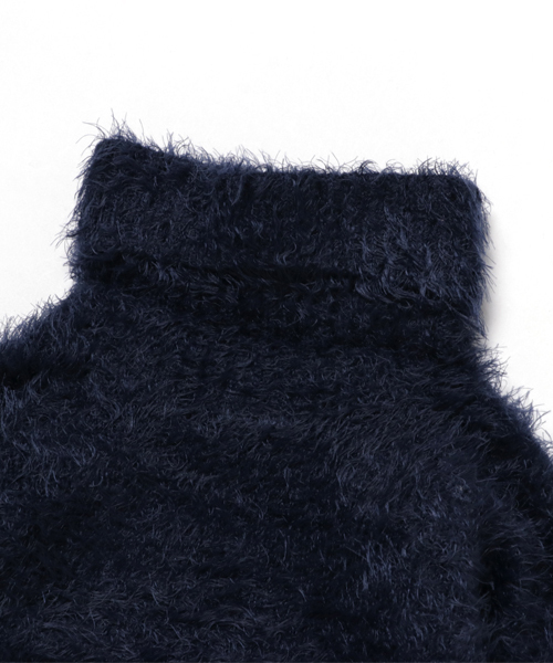 RUGGEDWORKS（ラゲッドワークス）の「シャギータートルニット（ニット/セーター・キッズ・イエロー/アイボリー/オレンジ/ブルー系その他3/ローズ・90cm/80ｃｍ/100cm/110cm/120cm/130cm/140cm）」の6枚目の写真