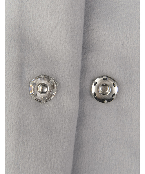 Re:EDIT（リエディ）の「中ファーノーカラーチェスターコート（チェスターコート・レディース・ブラック/アイボリー/ベージュ/ライトグレー/キャメル/ライトブルー/ミント/パープル/ブラック系その他/ベージュ系その他・MEDIUM/LARGE）」の18枚目の写真