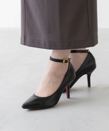 ポインテッドトゥ 美脚魅せ 8cmヒールパンプス