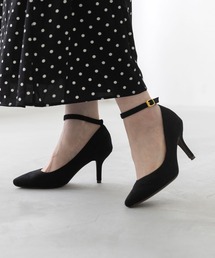 ポインテッドトゥ 美脚魅せ 8cmヒールパンプス