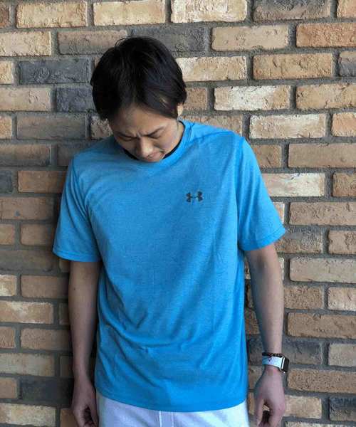 UNDER ARMOUR（アンダーアーマー）の「メンズ トレーニング半袖Tシャツ / スレッドボーン半袖Tシャツ（Tシャツ/カットソー・メンズ・ライトブルー/ライトグリーン/ホワイト/レッド/グレー/ライトグレー/ブラック系その他/ブラック・XL/L/S/M/3XL/4XL/XXL）」の7枚目の写真