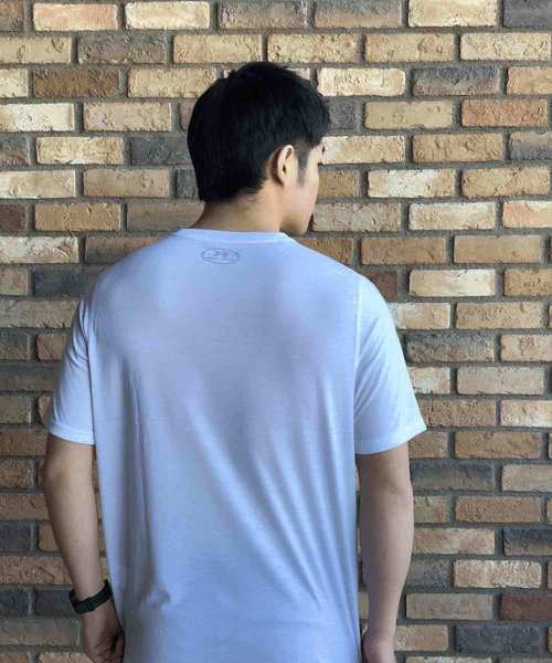 UNDER ARMOUR（アンダーアーマー）の「メンズ トレーニング半袖Tシャツ / スレッドボーン半袖Tシャツ（Tシャツ/カットソー・メンズ・ライトブルー/ライトグリーン/ホワイト/レッド/グレー/ライトグレー/ブラック系その他/ブラック・XL/L/S/M/3XL/4XL/XXL）」の13枚目の写真