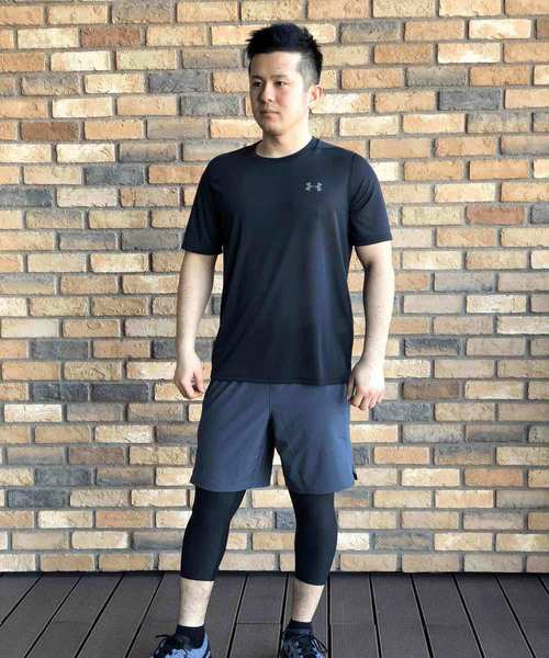 UNDER ARMOUR（アンダーアーマー）の「メンズ トレーニング半袖Tシャツ / スレッドボーン半袖Tシャツ（Tシャツ/カットソー・メンズ・ライトブルー/ライトグリーン/ホワイト/レッド/グレー/ライトグレー/ブラック系その他/ブラック・XL/L/S/M/3XL/4XL/XXL）」の14枚目の写真