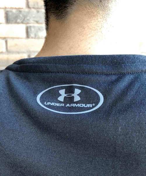 UNDER ARMOUR（アンダーアーマー）の「メンズ トレーニング半袖Tシャツ / スレッドボーン半袖Tシャツ（Tシャツ/カットソー・メンズ・ライトブルー/ライトグリーン/ホワイト/レッド/グレー/ライトグレー/ブラック系その他/ブラック・XL/L/S/M/3XL/4XL/XXL）」の18枚目の写真
