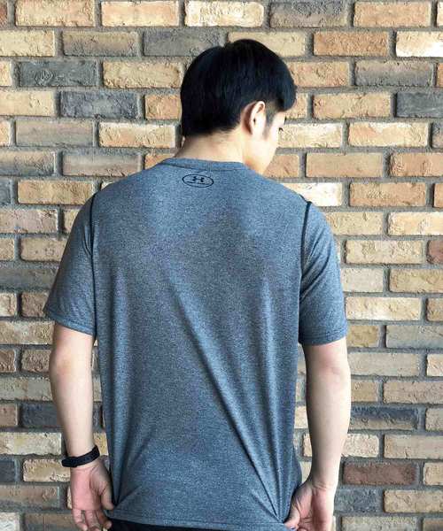UNDER ARMOUR（アンダーアーマー）の「メンズ トレーニング半袖Tシャツ / スレッドボーン半袖Tシャツ（Tシャツ/カットソー・メンズ・ライトブルー/ライトグリーン/ホワイト/レッド/グレー/ライトグレー/ブラック系その他/ブラック・XL/L/S/M/3XL/4XL/XXL）」の19枚目の写真