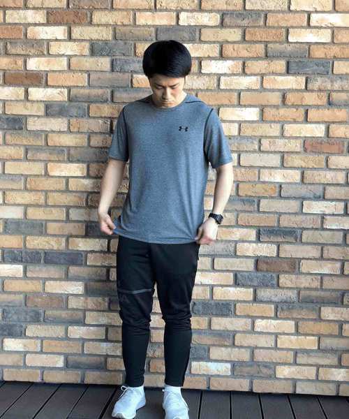 UNDER ARMOUR（アンダーアーマー）の「メンズ トレーニング半袖Tシャツ / スレッドボーン半袖Tシャツ（Tシャツ/カットソー・メンズ・ライトブルー/ライトグリーン/ホワイト/レッド/グレー/ライトグレー/ブラック系その他/ブラック・XL/L/S/M/3XL/4XL/XXL）」の20枚目の写真