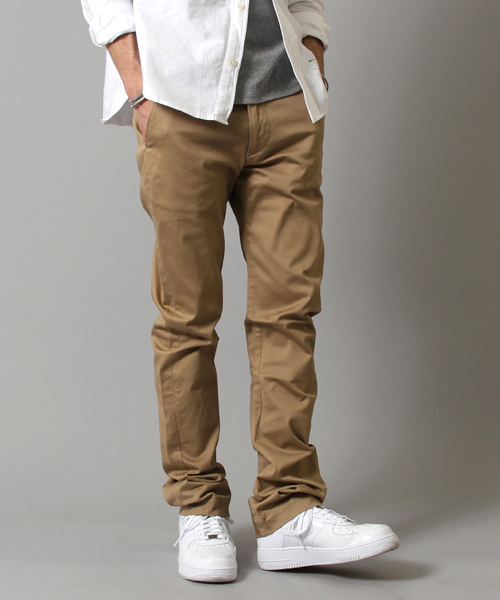 BEAMS（ビームス）の「○O.ﾌﾞｰﾒﾗﾝCHINO（チノパンツ・メンズ・チャコールグレー/ブラック/ベージュ・SMALL/MEDIUM/LARGE/X-LARGE）」の3枚目の写真