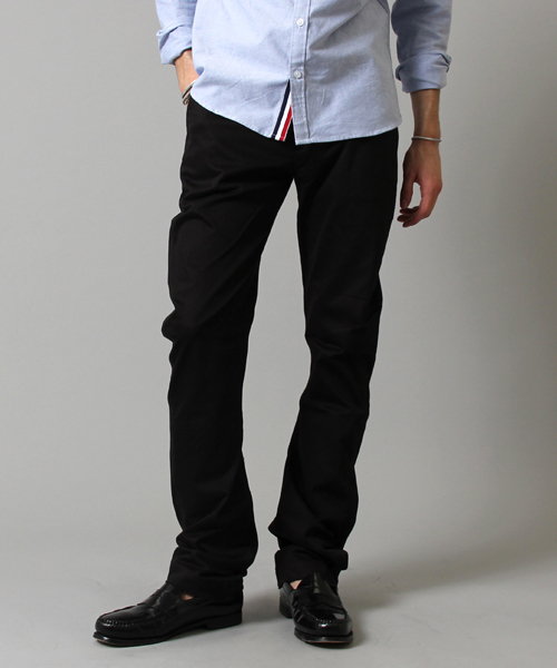 BEAMS（ビームス）の「○O.ﾌﾞｰﾒﾗﾝCHINO（チノパンツ・メンズ・チャコールグレー/ブラック/ベージュ・SMALL/MEDIUM/LARGE/X-LARGE）」の2枚目の写真