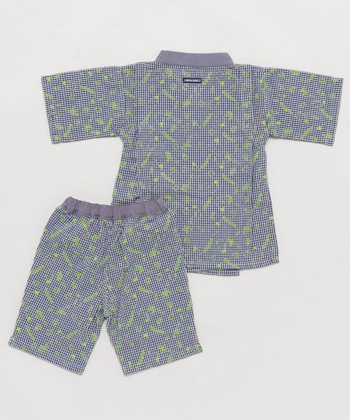 RAGMART（ラグマート）の「ベジタブル柄甚平（浴衣・キッズ・ブラック/ネイビー・100cm/110cm/130cm/120cm）」の3枚目の写真