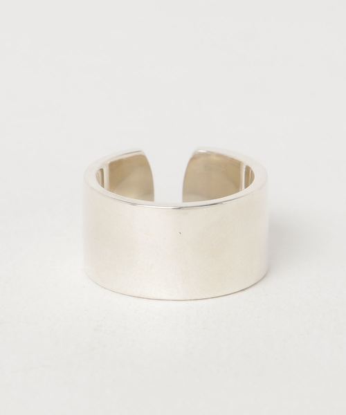 UNKNOWN.（アンノウン）の「【UNKNOWN.】FLAT(10mm)　SLV　U007（リング・レディース・シルバー・SMALL/MEDIUM/LARGE/X-SMALL）」の2枚目の写真