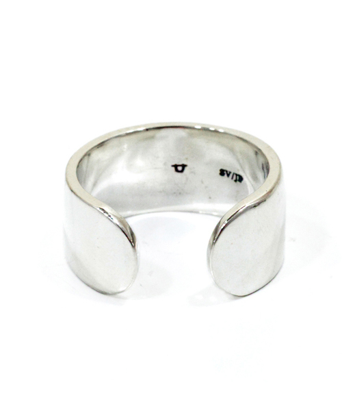 UNKNOWN.（アンノウン）の「【UNKNOWN.】FLAT(10mm)　SLV　U007（リング・レディース・シルバー・SMALL/MEDIUM/LARGE/X-SMALL）」の4枚目の写真