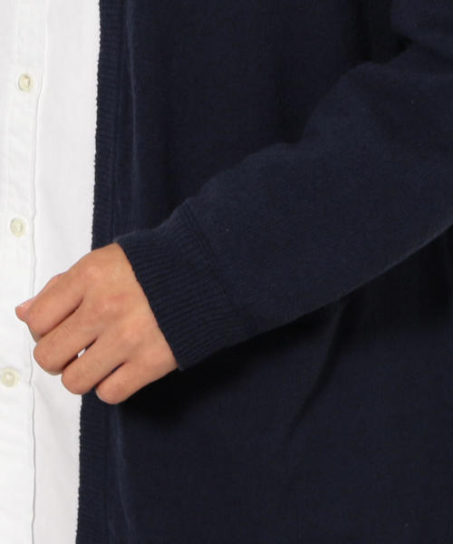 green label relaxing(グリーンレーベルリラクシング)の「SC ミニブークレ イージーカーデイガン ◆(カーディガン/ボレロ・メンズ・ネイビー/オリーブ/オレンジ・S/M/L)」の8枚目の写真