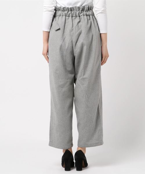 SESTO（セスト）の「アシメラップＤカンベルトワイドパンツ（その他パンツ・レディース・ブラック/ダークパープル/グレイッシュベージュ/ダークオレンジ・M）」の8枚目の写真