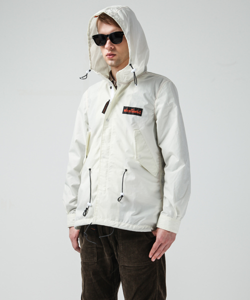 WILD THINGS（ワイルドシングス）の「MODS SHIRT JACKET（モッズコート・メンズ・ホワイト・LARGE/SMALL/MEDIUM）」の2枚目の写真