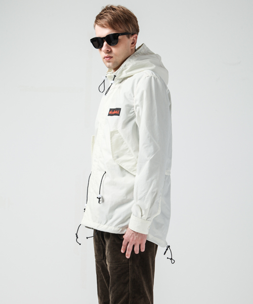 WILD THINGS（ワイルドシングス）の「MODS SHIRT JACKET（モッズコート・メンズ・ホワイト・LARGE/SMALL/MEDIUM）」の4枚目の写真