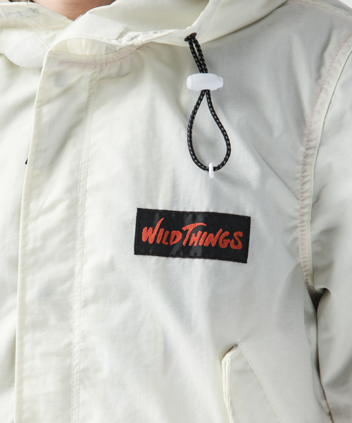 WILD THINGS（ワイルドシングス）の「MODS SHIRT JACKET（モッズコート・メンズ・ホワイト・LARGE/SMALL/MEDIUM）」の7枚目の写真