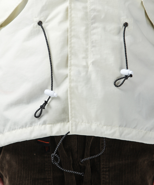 WILD THINGS（ワイルドシングス）の「MODS SHIRT JACKET（モッズコート・メンズ・ホワイト・LARGE/SMALL/MEDIUM）」の8枚目の写真