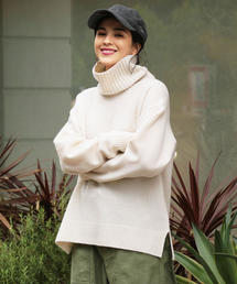 BEAUTY&YOUTH UNITED ARROWS | BY∴ ウールカシミヤ ルーズタートルネックニット(ニット/セーター)