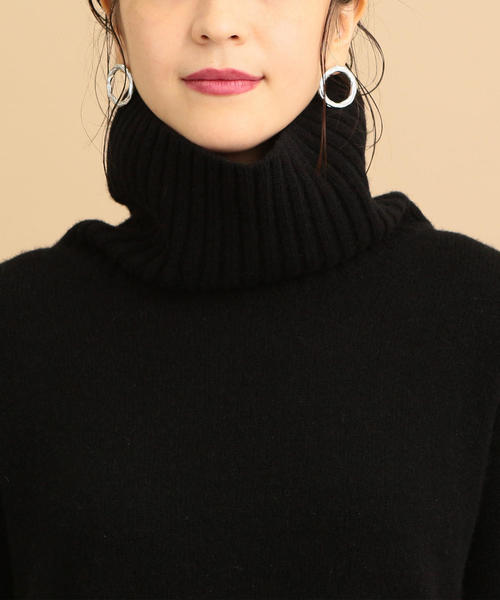 BEAUTY&YOUTH UNITED ARROWS（ビューティーアンドユースユナイテッドアローズ）の「BY∴ ウールカシミヤ ルーズタートルネックニット（ニット/セーター・レディース・パープル/ブラック/オフホワイト/ナチュラル/その他1・FREE）」の10枚目の写真