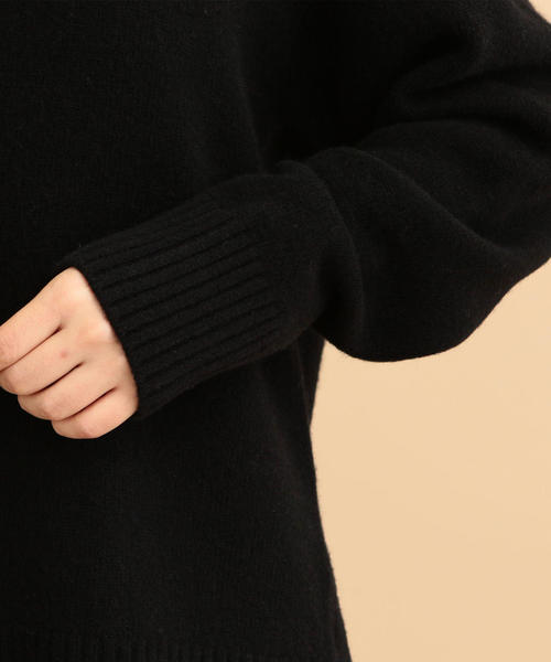 BEAUTY&YOUTH UNITED ARROWS（ビューティーアンドユースユナイテッドアローズ）の「BY∴ ウールカシミヤ ルーズタートルネックニット（ニット/セーター・レディース・パープル/ブラック/オフホワイト/ナチュラル/その他1・FREE）」の11枚目の写真