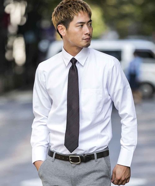 ATELIER SAB for men（アトリエサブフォーメン）の「ドビー ホワイト