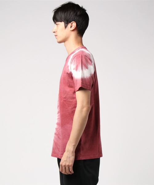 GYPSY&SONS（ジプシーアンドサンズ）の「TYE DYE T【CIRCLE】半袖タイダイTシャツ（Tシャツ/カットソー・メンズ・レッド/ゴールド/ブルー・SMALL/MEDIUM/LARGE）」の4枚目の写真