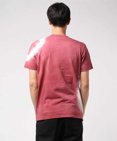 GYPSY&SONS（ジプシーアンドサンズ）の「TYE DYE T【CIRCLE】半袖タイダイTシャツ（Tシャツ/カットソー・メンズ・レッド/ゴールド/ブルー・SMALL/MEDIUM/LARGE）」の5枚目の写真