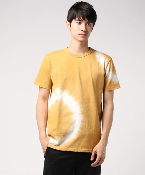 GYPSY&SONS（ジプシーアンドサンズ）の「TYE DYE T【CIRCLE】半袖タイダイTシャツ（Tシャツ/カットソー・メンズ・レッド/ゴールド/ブルー・SMALL/MEDIUM/LARGE）」の7枚目の写真