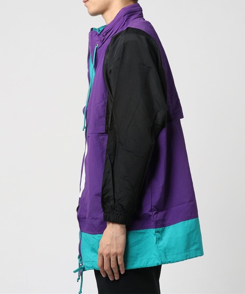 WESTSEA（ウエストシー）の「切替 ロング丈ナイロントラックジャケット（ナイロンジャケット・メンズ・ブラック/パープル/ネイビー・M/L）」の17枚目の写真