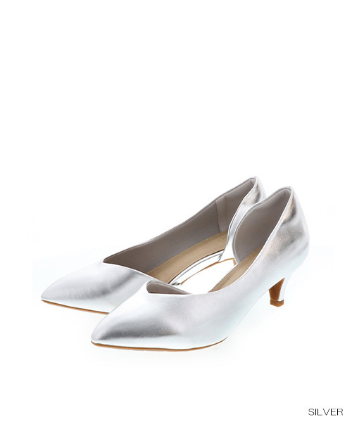 RANDA（ランダ）の「ストレスフリー/サイドオープンパンプス（パンプス・レディース・ブラック系その他/ブラック系その他2/ベージュ/パープル/シルバー/ブルー/グレー/グリーン・21.5/22/22.5/23/23.5/24/24.5/25/25.5/21）」の18枚目の写真