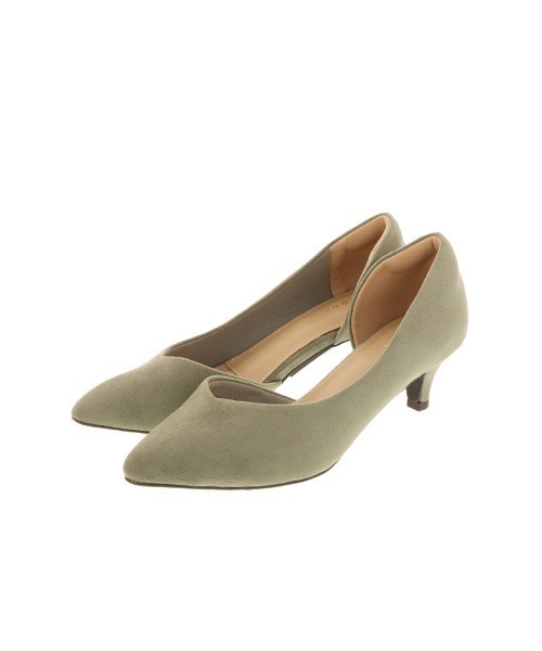 RANDA（ランダ）の「ストレスフリー/サイドオープンパンプス（パンプス・レディース・ブラック系その他/ブラック系その他2/ベージュ/パープル/シルバー/ブルー/グレー/グリーン・21.5/22/22.5/23/23.5/24/24.5/25/25.5/21）」の16枚目の写真