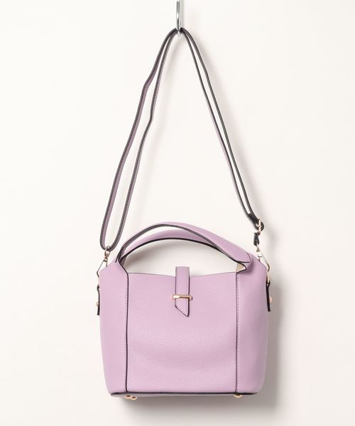 YECCA VECCA（イェッカヴェッカ）の「3wayミニバッグ（ショルダーバッグ・レディース・シルバー/イエロー/アイボリー/ラベンダー/パイソン・FREE）」の3枚目の写真