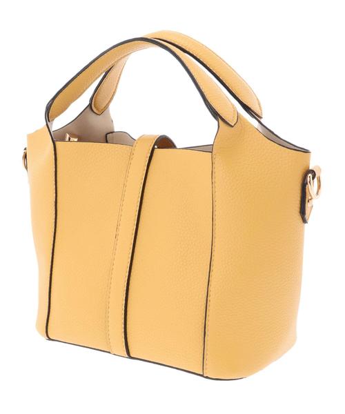 YECCA VECCA（イェッカヴェッカ）の「3wayミニバッグ（ショルダーバッグ・レディース・シルバー/イエロー/アイボリー/ラベンダー/パイソン・FREE）」の16枚目の写真