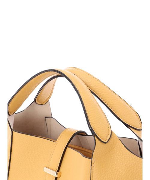 YECCA VECCA（イェッカヴェッカ）の「3wayミニバッグ（ショルダーバッグ・レディース・シルバー/イエロー/アイボリー/ラベンダー/パイソン・FREE）」の12枚目の写真