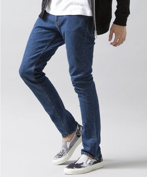 BEAUTY&YOUTH UNITED ARROWS（ビューティーアンドユースユナイテッドアローズ）の「BY ∴ シェービング ストレッチ/デニム スキニー 5P パンツ◆（デニムパンツ・メンズ・グレー/ネイビー/ライトブルー・X-LARGE/LARGE/SMALL/MEDIUM）」の10枚目の写真