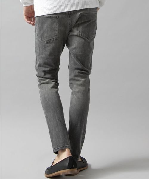 BEAUTY&YOUTH UNITED ARROWS（ビューティーアンドユースユナイテッドアローズ）の「BY ∴ シェービング ストレッチ/デニム スキニー 5P パンツ◆（デニムパンツ・メンズ・グレー/ネイビー/ライトブルー・X-LARGE/LARGE/SMALL/MEDIUM）」の14枚目の写真