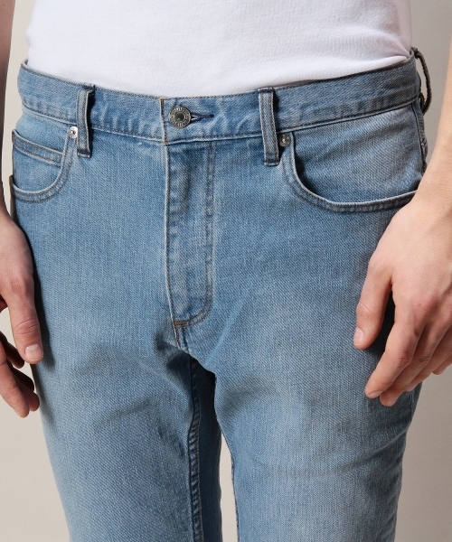 BEAUTY&YOUTH UNITED ARROWS（ビューティーアンドユースユナイテッドアローズ）の「BY ∴ シェービング ストレッチ/デニム スキニー 5P パンツ◆（デニムパンツ・メンズ・グレー/ネイビー/ライトブルー・X-LARGE/LARGE/SMALL/MEDIUM）」の17枚目の写真